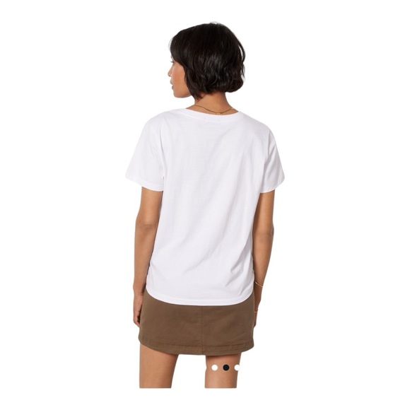 Evereve South Parade Eau De Coco Nut Tee Size M - Picture 5 of 6